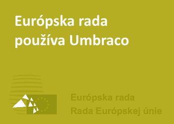 Európska rada používa Umbraco