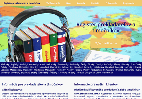 Register prekladateľov a tlmočníkov