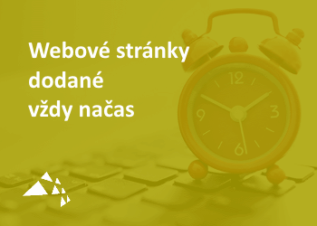 Ako na to, aby ste webové stránky dostali načas