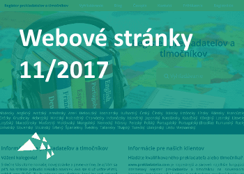 Webové stránky november 2017